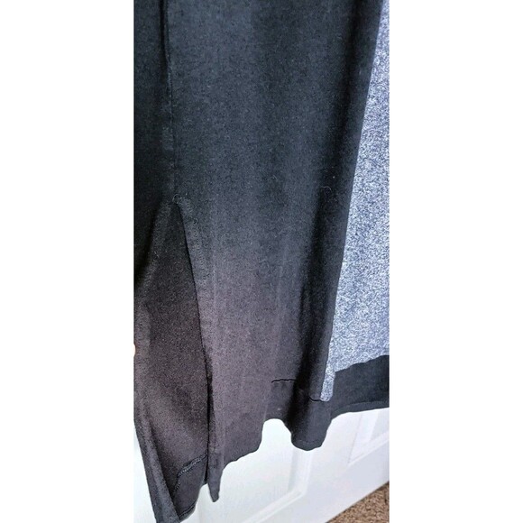 J Jill Wearever Collection Maxi Dress Size Medium Black Gray Colorblock  Career - Picture 6 of 6